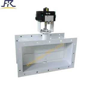 5721Pneumatic square type butterfly valve