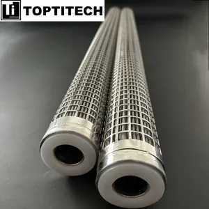 DOE 60mm Stainless Steel Wire Mesh Pleated Cartridges thumbnail-1
