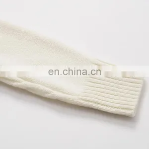 Wholesale 100% Cashmere Crew Neck Pullover Stylish Women's Winter Clothing Custom Knit Casual Solid Sweater OEM Service thumbnail-6
