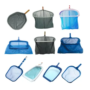 Low Price Swimming Pool Plastic Deep Leaf Mesh High Capacity Leaf Net Pool Cleaning Accessories Leaf Skimmer thumbnail-4