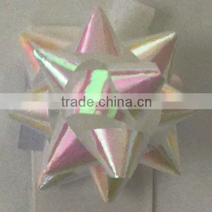 2015 Wholesale Christmas Decoration Star Bows With One Pcs on Paper Card thumbnail-5