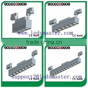 Track Light Led ETL UL CE ROHS Approved Cob Led Track Light 30w With High Ground Lumen IP66 thumbnail-2