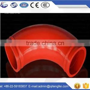 Concrete Pump Parts, Schwing DN125*90D Fitting Bend Pipe thumbnail-5