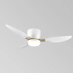 Low Profit DC Ceiling Fans With Remote Control Led Ceiling Lights thumbnail-4