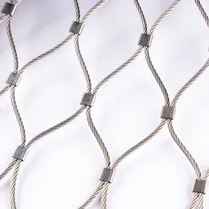 Bird Netting Fence / Bird Garden Roof Net / Eco Zoo Mesh Factory Direct Hot Sale Manufacturer Hot Sale thumbnail-1