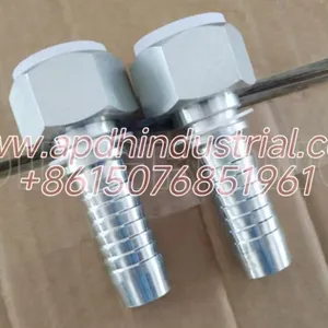 Hydraulic Rubber Hose Connector Ferrule Fittings thumbnail-2