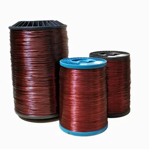 REACH UL RoHS ISO9001 Certification Enameled Aluminium Winding Magnet Wire for Ceiling Fan Motor and Transformer Round Wire thumbnail-1
