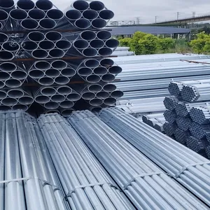 Wholesale Q235 Carbon Steel Hot-rolled Galvanized Steel Pipe for Hospitals, Schools, Shopping Malls, Workshops, and Warehouses thumbnail-2