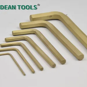 Non-Sparking Hex Key Wrench Set L-Type Beryllium Copper Alloy 1 Year Warranty Anti-Explosion Tool thumbnail-3