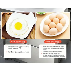 QD010 4000W High Power Intelligent Egg Fryer Machine Automatic Sunny-side-up Egg Maker for Fast Food Chains and Restaurants thumbnail-3