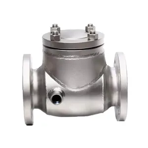 Factory Direct Sales of High-quality Stainless Steel Flange Swing Insulation Check Valve thumbnail-1