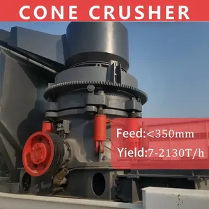 HPT300 Multi Cylinder Hydraulic Cone Crusher for Granite Basalt Hard Rock Processing thumbnail-5