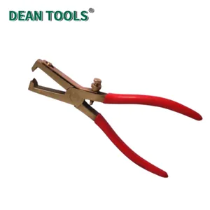 Non-Sparking Wire Stripping Pliers, Spark-free Safety Tool, Aluminum Bronze, 170mm Length thumbnail-5