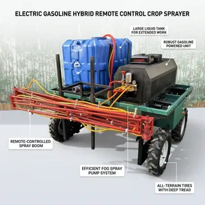 Electric Assisted Agricultural Spray Vehicle for Efficient Farm Chemical Application and Crop Management thumbnail-2