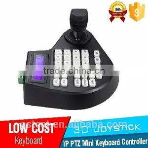3 Axis 3D Dimension Joystick CCTV Mini Keyboard Controllers for PTZ Speed Dome Camera Support Pelco-D Pelco P Protocol thumbnail-1