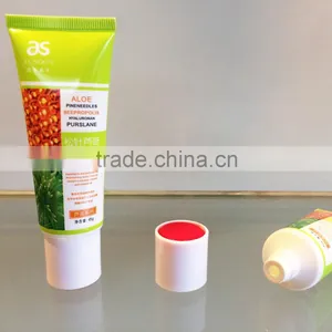 Plastic PE Tube W/ New Screw on Cap for Cosmetic Packaging thumbnail-1
