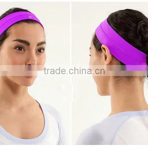 (Factory/low MOQ) Girl Yoga Elastic Headband thumbnail-1