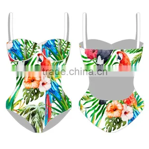 (ODM/OEM Factory) 2016 Low Moq Open Hot Sexy Girl Photo Muslim Women Swimwear Cro thumbnail-5
