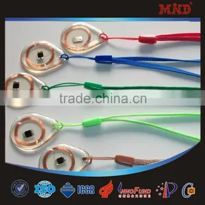 MDK30 Hot Sale 2015 New Clear Hard Customized Plastic Key Tag thumbnail-1