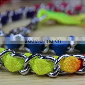 Traction Rope Rainbow Chain Pull Pet Leash Dog Rope Traction Chain thumbnail-4