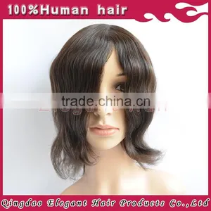 Natural Straightly Black Malaysian Remy Hair Thin Skin Full Lace Wigs thumbnail-2