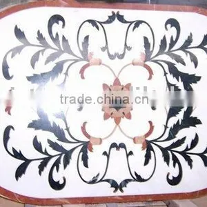 Marble Stone Water Jet Pattern Floor Medallion HHM-SD006 thumbnail-1