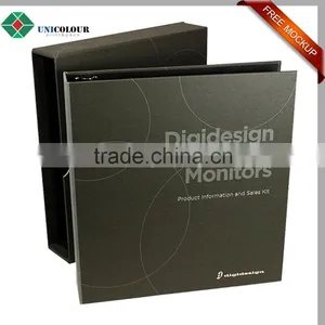 Elegant Design Cardboard Office Document Folder With Slipcase thumbnail-2