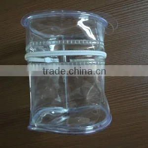 Cylinder Pvc Case With Zipper thumbnail-1