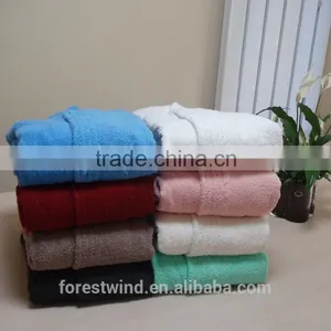 Luxury Cotton Waffle Hotel Bathrobe thumbnail-6