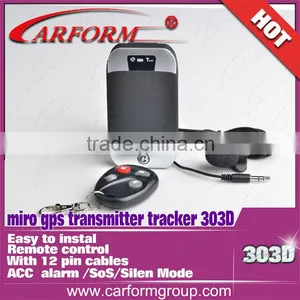 2014 Large Factory Direct Selling Mini Handheld and Vehicle Gps Tracking Device Car/ Motorcycle Gps Tracker 303D thumbnail-3