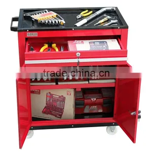 LAOA One Drawer Double Door Multifunction Repair Tool Trolley thumbnail-1
