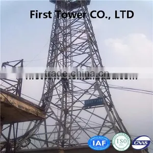 4 Legs Galvanized Lattice Steel Tower thumbnail-2