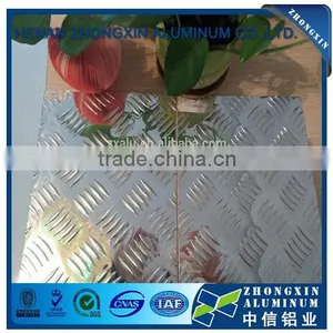 3003 H12 Five Bars Aluminum Tread Plate for Pontoon Decking thumbnail-1