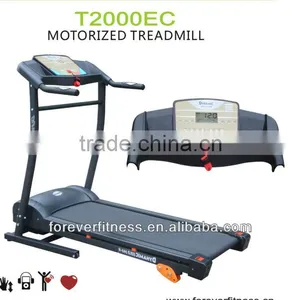 T2000EC 1.5hp Treadmill With Bule LCD and Speaker thumbnail-1