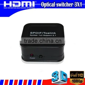 Digital Audio Splitter 1x3 Support Signal Retiming thumbnail-1
