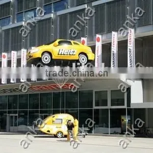 Inflatable Car Shaped Flying Balloon thumbnail-2