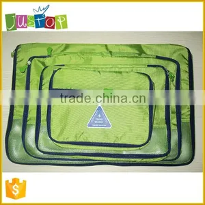 Justop New Arrival 4 in 1 Travel Organizer Bag For Clothes Storage Pouch Fashion Folding Toiletry Bags Set Quality Choice thumbnail-6