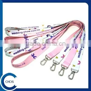 High Quality Polyester Customized Lanyard With Custom Logo Clip Badge Lanyard thumbnail-1