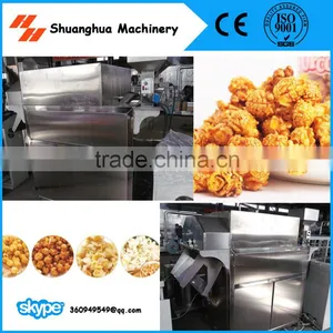 Industrial Popcorn Making Machine, Popcorn Production Line With CE Certification ISO9001 thumbnail-1