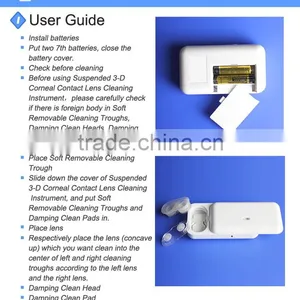 Auto Suspended 3D Corneal Contact Lens Cleaner WEB Design Available Lens Protected thumbnail-1