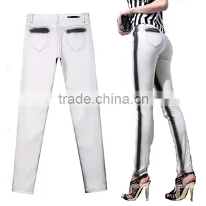 2016 Fashion Woman Denim Fabric Brand Jeans Wholesale thumbnail-2