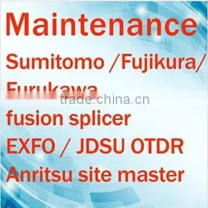 Repair and Maintenance for All Telecommunication Instruments (Sumitomo/Fujikura/Fitel /EXFO /JDSU/YOKOGAWA) thumbnail-1