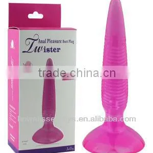 Anal Pleasure Butt Plug - Twister Sex Products thumbnail-1