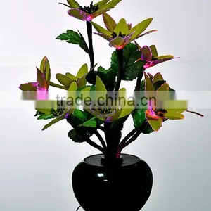 Whole Sale LED Fiber Optic Rose Flowers in Red Color /LED Fiber Optic Flower Light in Different Style for Good Sale thumbnail-3