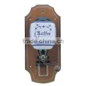 Archaistic Manual Coffee Grinder With Wooden Case thumbnail-3