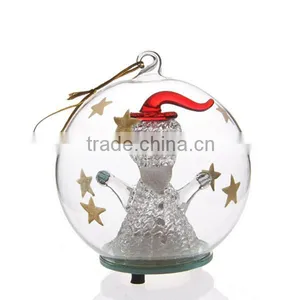 Wholesale Clear Glass Christmas Ball Ornaments thumbnail-1