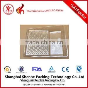 Plastic Material Square PET Tray thumbnail-1