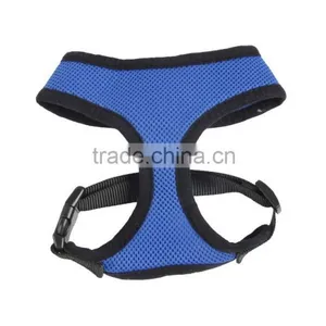 Comfortable Mesh Harness Vest Blue/black M Size Pet Vest Harness thumbnail-4