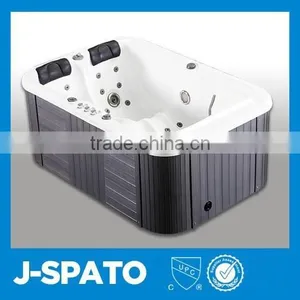 Factory Wholesale Made in China High Quality Freestanding Fibreglass Reinforcement 3 Person Spa Product thumbnail-4