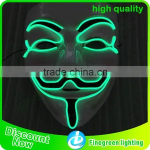 Led V Size Lighting Wire Mask With Different Colors thumbnail-4